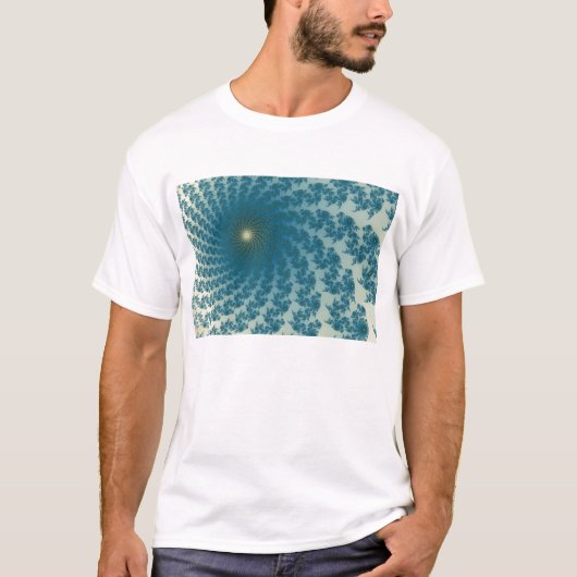 Meer Sandy Whirlpool T-Shirt (Voorkant)