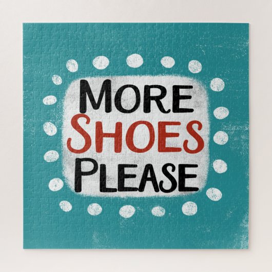 Meer schoenen alsjeblieft puzzel (Verticaal)