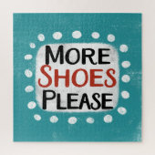 Meer schoenen alsjeblieft puzzel legpuzzel (Verticaal)