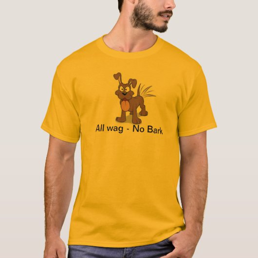 meer schors minder t-shirt (Voorkant)