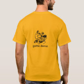 meer schors minder t-shirt (Achterkant)
