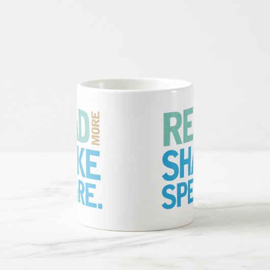 Meer Shakespeare lezen Koffiemok (Center)