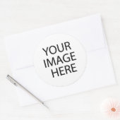 Meer sjablonen voor qpc-Gepersonaliseerd Ronde Sticker (Envelop)