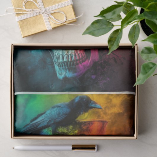 Meer Skull Lyfe1 Tissuepapier (Geschenk)