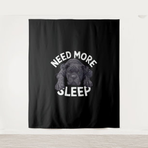 Meer Slaap Lui Dog Design voor Hondenliefhebbers Wandkleed
