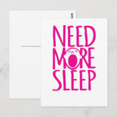 Meer slaaproze witte prijsopgave nodig briefkaart (Voorkant / Achterkant)