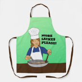 Meer sloten alstublieft! Hanukkah Schort (Voorkant)