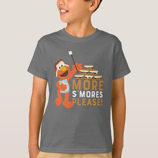 Meer S'mores alsjeblieft. T-shirt (Voorkant)