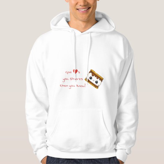 Meer S'mores dan je weet Swe Hoodie (Voorkant)