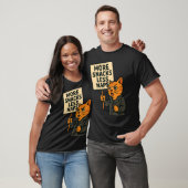 Meer snacks minder dutjes t-shirt (Unisex)
