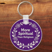 Meer spiritueel persoon sleutelhanger (Achterkant)