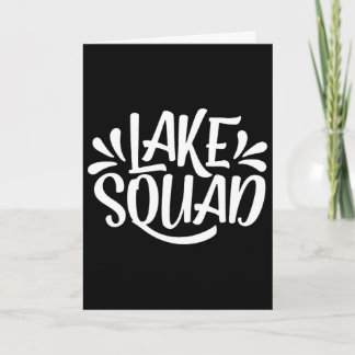 Meer Squad Vakantie Kamperen Leven Familie Matchin Kaart