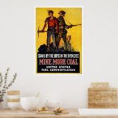 Meer steenkool poster (Keuken)
