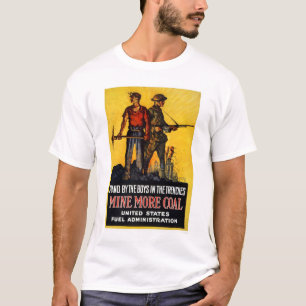 Meer steenkool t-shirt