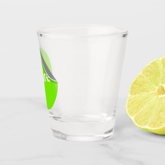 Meer Sticker-stijl Vector Shot Glass Shot Glas (Rechts)