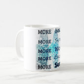 Meer strandleven koffiemok (Voorkant links)
