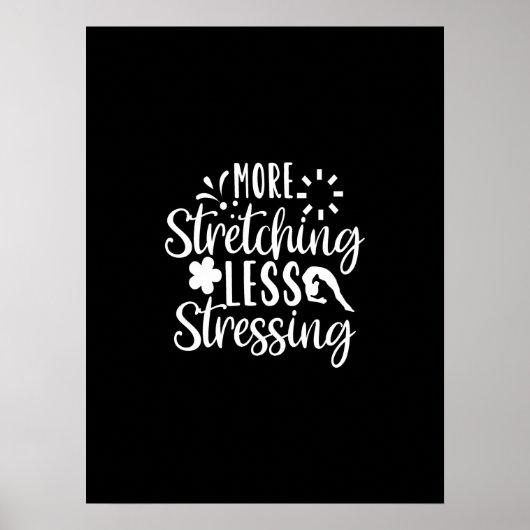 meer stress poster (Voorkant)
