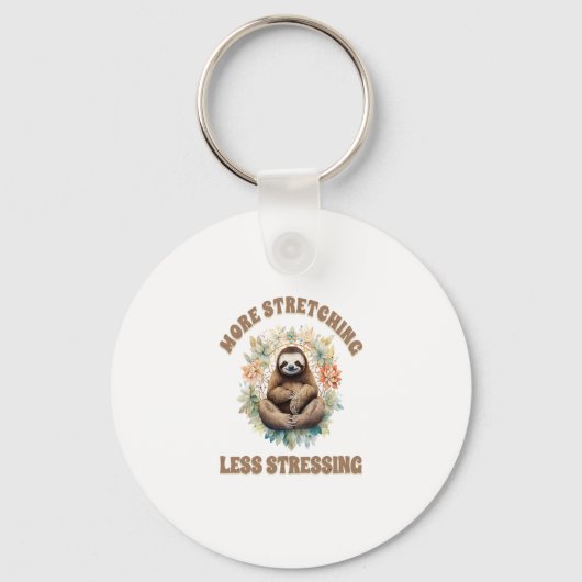 Meer stretching minder stressloth sleutelhanger (Voorkant)