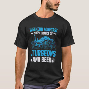 Meer Sturegon Vislokmiddel Vislijn voor Steur T-shirt