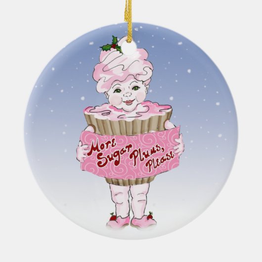 Meer suikerstekkers, alsjeblieft Ornament (Achterkant)