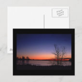 Meer Sunrise Briefkaart (Voorkant / Achterkant)