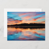 Meer Sunset Briefkaart (Voorkant / Achterkant)