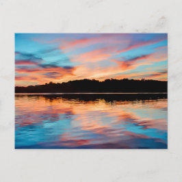 Meer Sunset Briefkaart