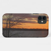Meer Sunset iPhone 5 Hoesje (Achterkant (horizontaal))