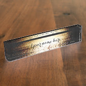 Meer Sunset Naambordje (Zijkant)