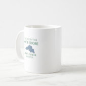 Meer superieure noordkust koffiemok (Voorkant links)