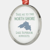 Meer superieure noordkust metalen ornament (Links)