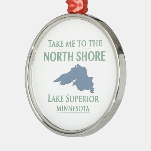 Meer superieure noordkust metalen ornament (Links)