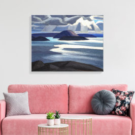 Meer superieure schets | Lawren Harris | Canvas Afdruk