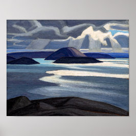 Meer superieure schets | Lawren Harris | Poster