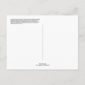 Meer superieure zon briefkaart (Achterkant)