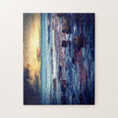 Meer superieure zon legpuzzel (Verticaal)