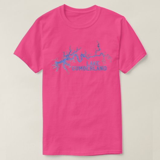 Meer t voor mannen en vrouwen Meer van Cumberland  T-shirt (Design voorkant)