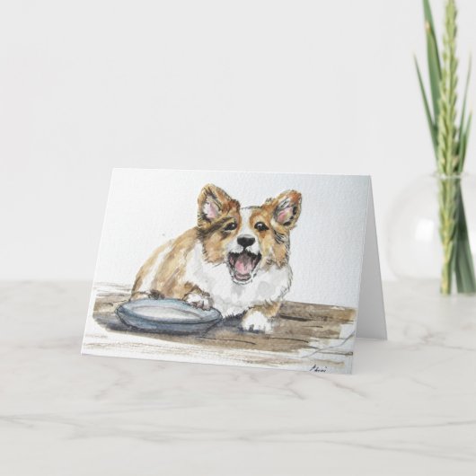 Meer taart! bedankkaart (Voorkant)