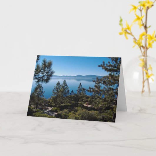 Meer Tahoe Kaart (Gele Bloem)