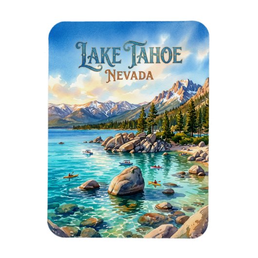 Meer Tahoe State Park VS Magneet (Verticaal)