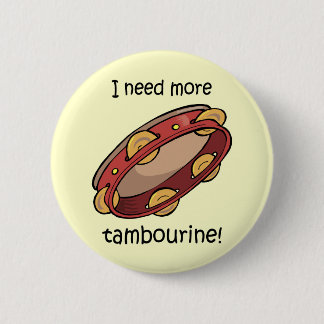 meer tambourine nodig ronde button 5,7 cm