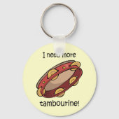 meer tambourine nodig sleutelhanger (Voorkant)