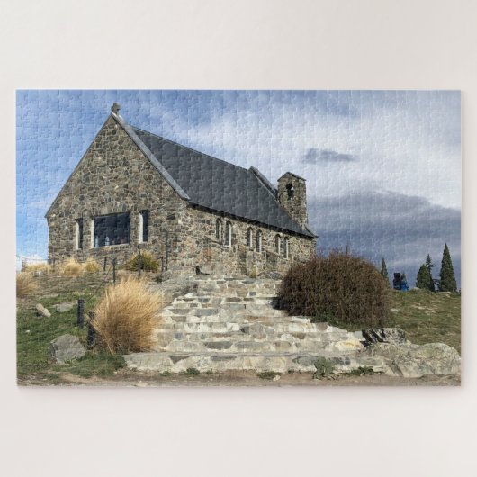 meer tekapo kerk legpuzzel (Horizontaal)