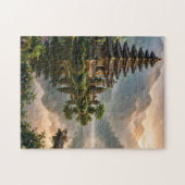 Meer Temple Legpuzzel (Horizontaal)