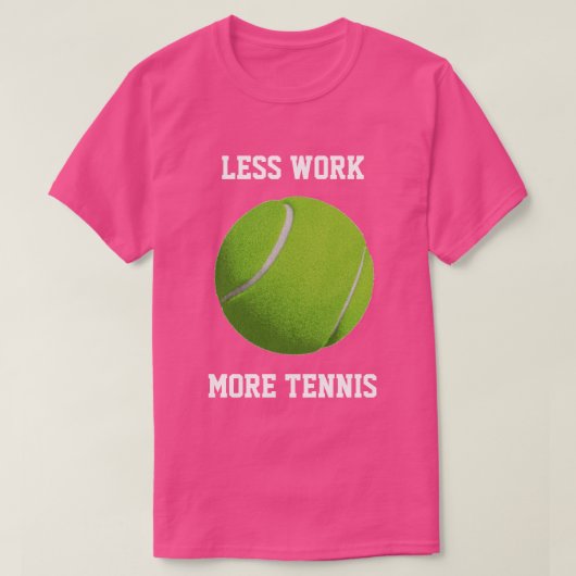 Meer tennis t-shirt (Design voorkant)