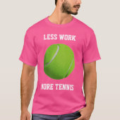 Meer tennis t-shirt (Voorkant)