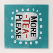 Meer thee alsjeblieft puzzel (Horizontaal)