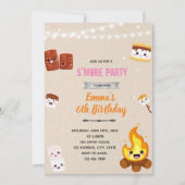 Meer themauitnodiging voor meisjes kaart (Voorkant)