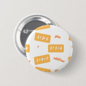 Meer three learning ronde button 5,7 cm (Voorkant /achterkant)