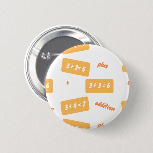 Meer three learning ronde button 5,7 cm (Voorkant /achterkant)